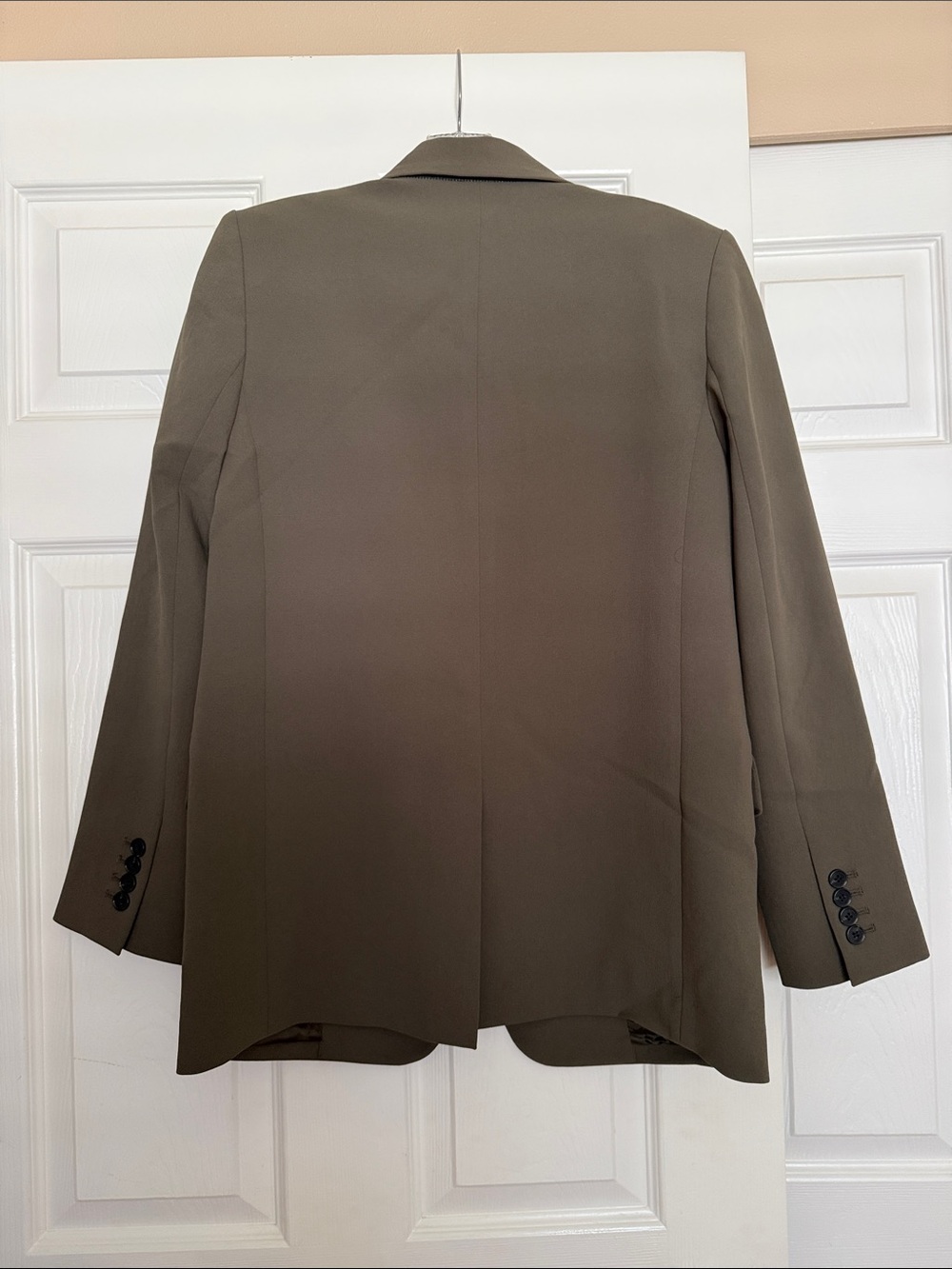 Aritzia Wilfred Generation Dark Olive Blazer 2 - Crepette - Picture 4 of 6